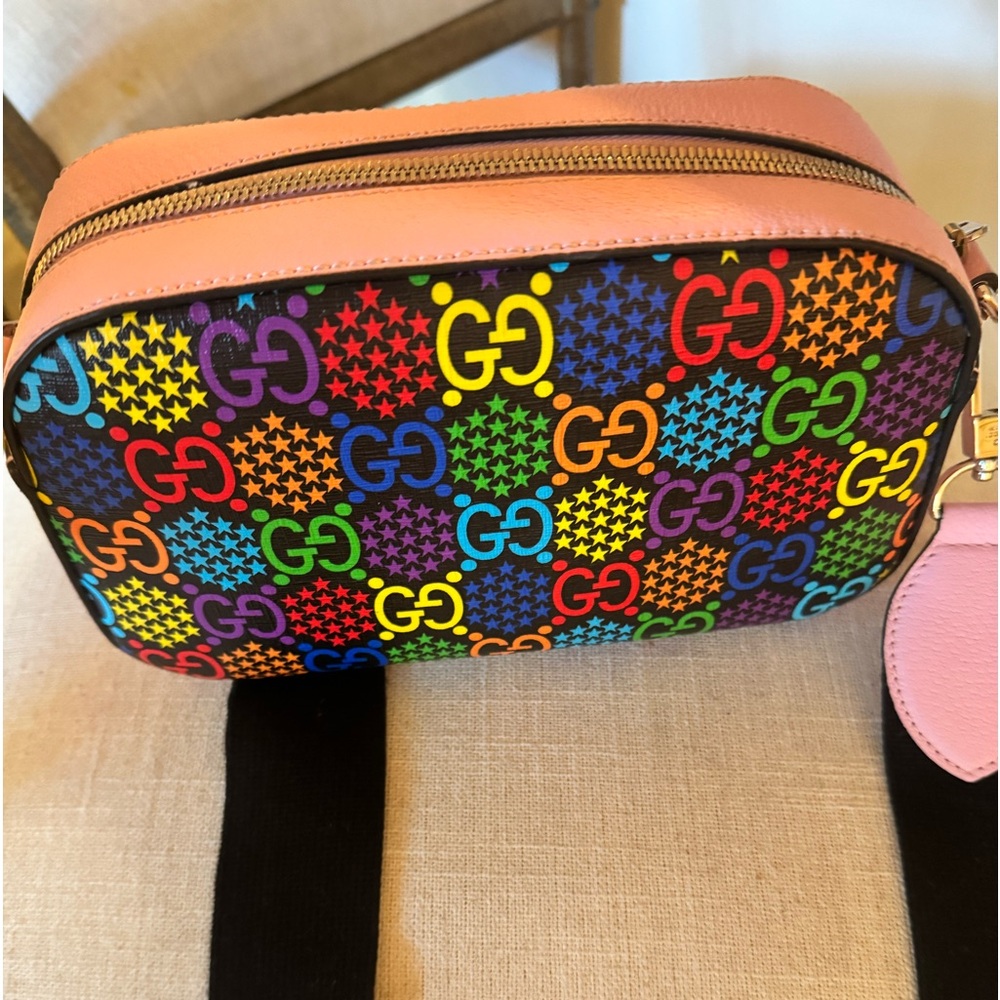 Gucci Psychedelic Crossbody+Dustbag LIKE NEW - Picture 7 of 15